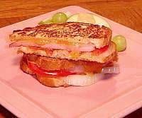 Grilled Ham and Cheese Sandwich