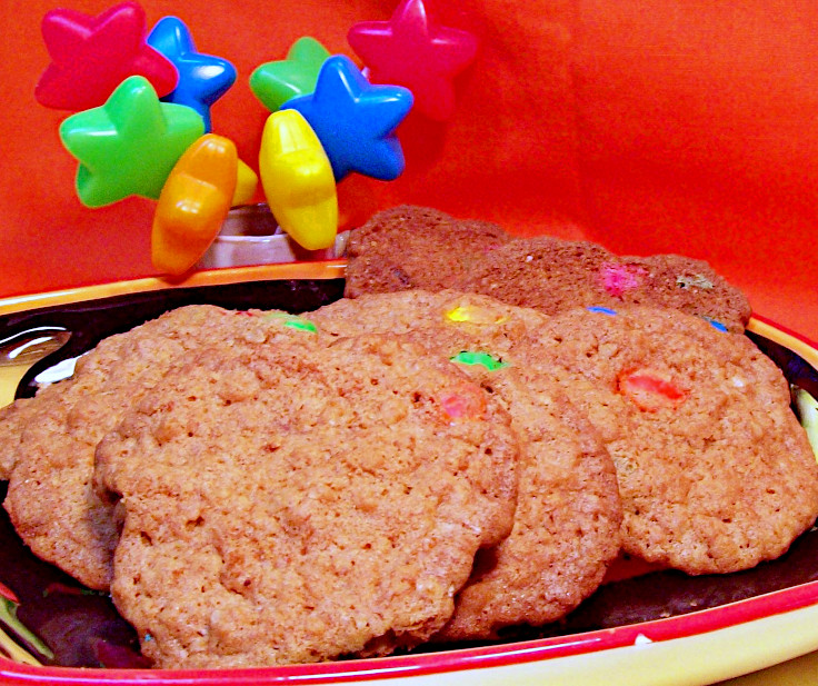Oatmeal Candy Cookies