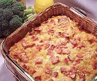 Ham and Egg Macaroni Oven Dish