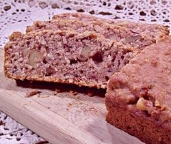 Mashed Potato and Cranberry Sauce Nut Bread
