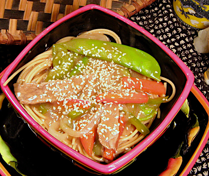 Asian Beef in Sesame