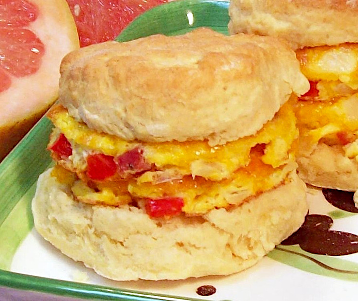 Image of Bacon and Egg Biscuit Sandwiches