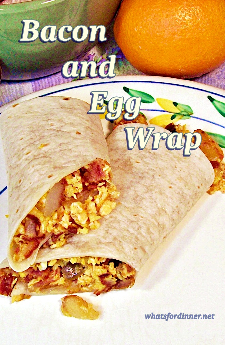 Bacon and Egg Wraps