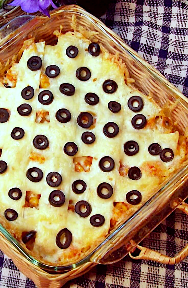 Chicken and Corn Tortilla Casserole