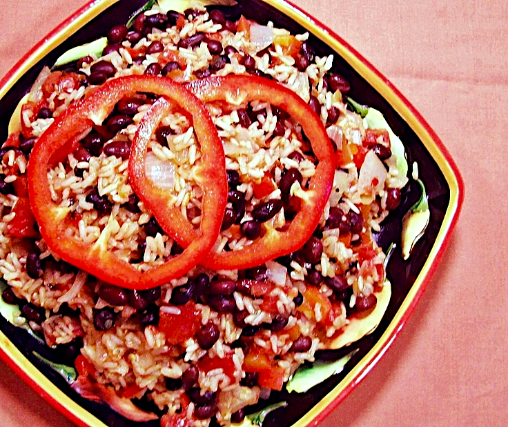 Image of Red Rice and Black Beans