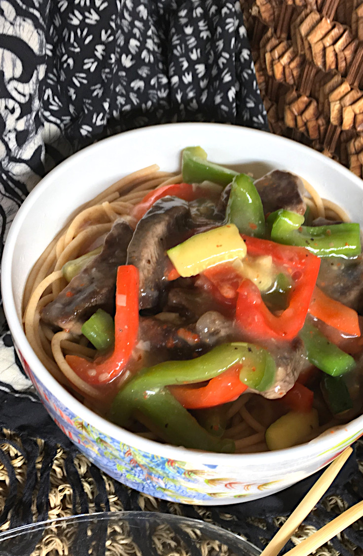 Spicy Beef and Peppers