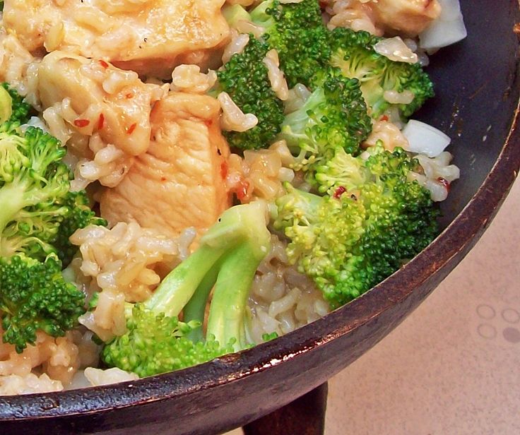 Spicy Chicken and Broccoli Stir Fry