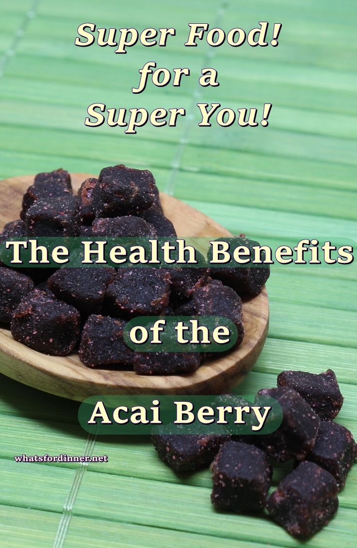 The Health Benefits of the Acai Berry