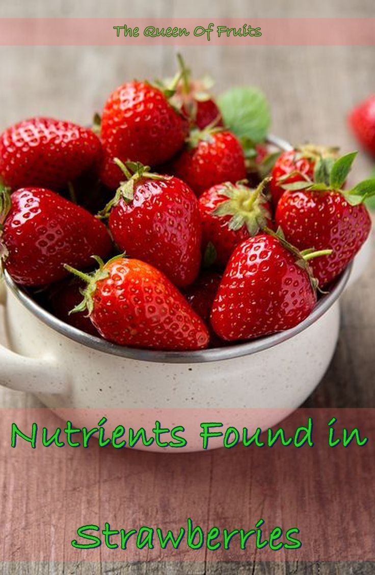 Nutrients Found in Strawberries