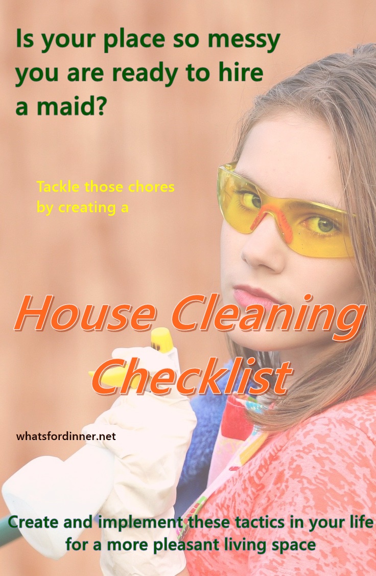 The Most Important House Cleaning Checklist