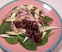 Spinach and Olive Salad