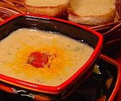 Toucan Soup with Toasted Sourdough Rolls